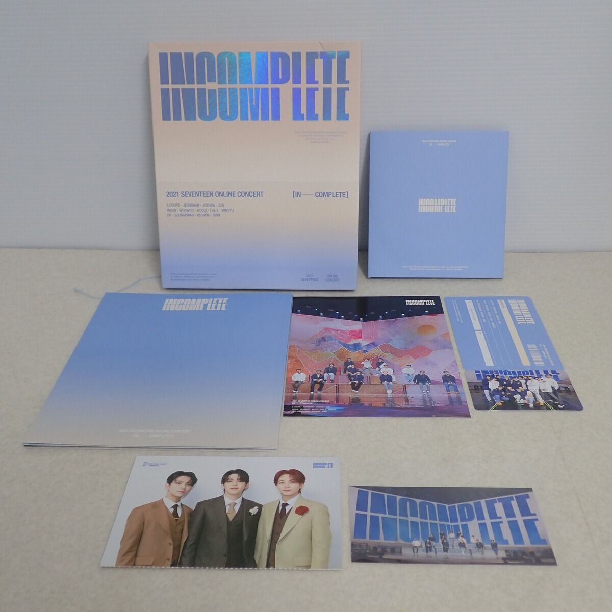 SEVENTEEN Blu-ray IN COMPLETE 2021 オンラインコンサート セブチ SVT【IO