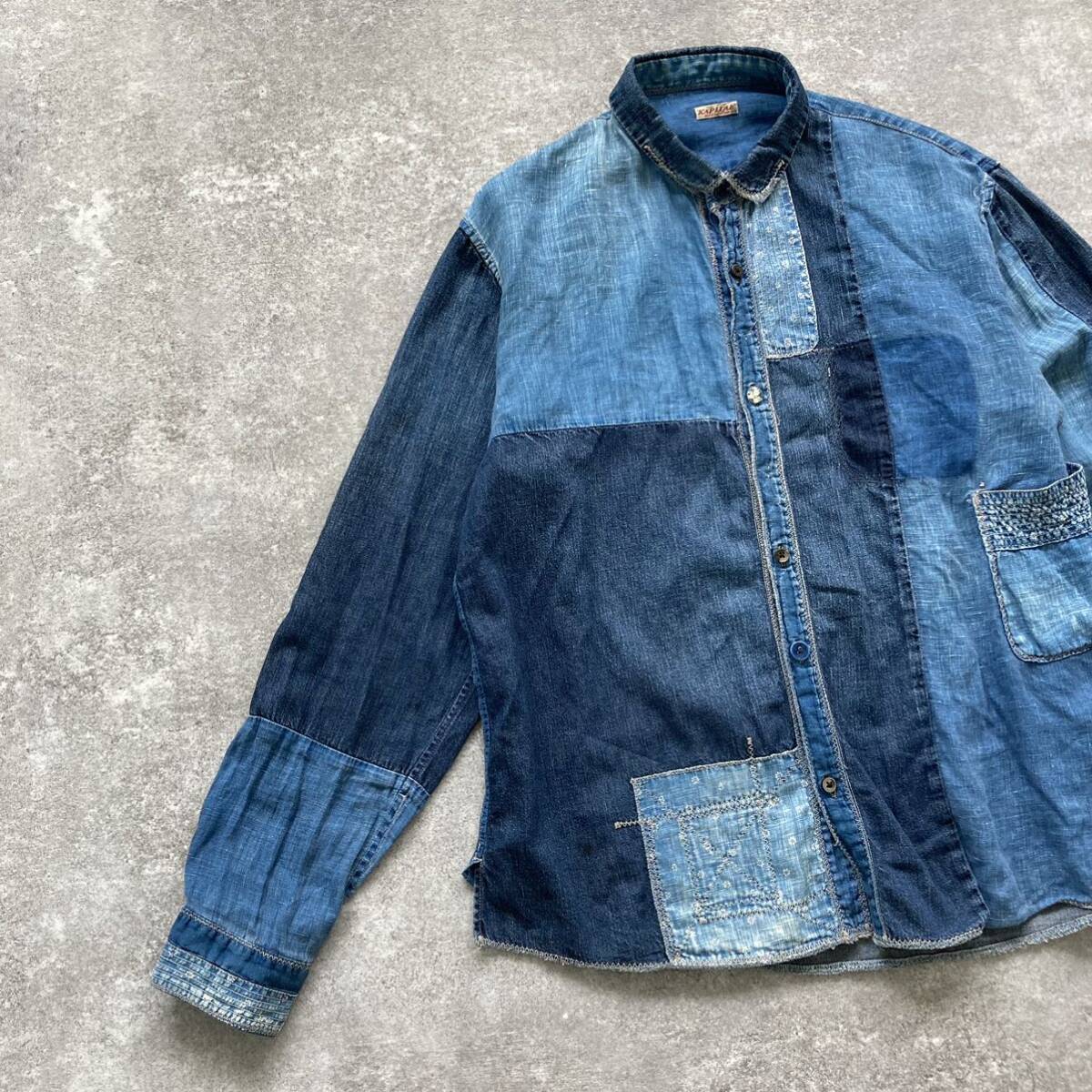 KAPITAL / キャピタル】 カトマンズシャツ 長袖シャツ ボタン KAPITAL / キャピタル】 カトマンズシャツ 長袖シャツ ボタン