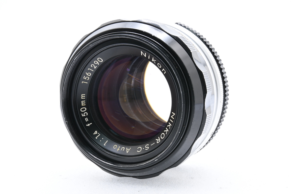 Nikon AI改 NIKKOR-S・C Auto 50mm F1.4 Fマウント ニコン MF一眼レフ用 標準単焦点レンズ
