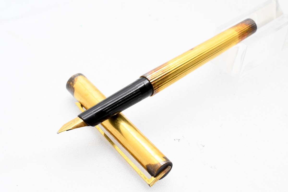 S.T.DuPont デュポン シルバー925 18K カートリッジ 万年筆 ■27836