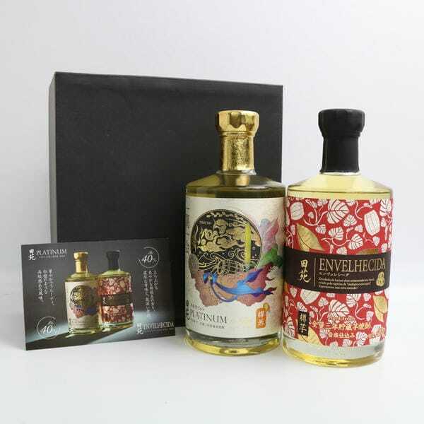 【2本セット】田苑各種（エンヴェレシーダ 3年 全量三年貯蔵芋焼酎 音楽仕込み 樽芋 40度 700ml 等）M24G190001