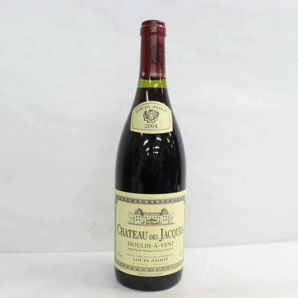 1円~ LOUIS JADOT（ルイ ジャド）シャトー デ ジャック ムーラン ナ ヴァン 2004 13％ 750ml Y24H010001