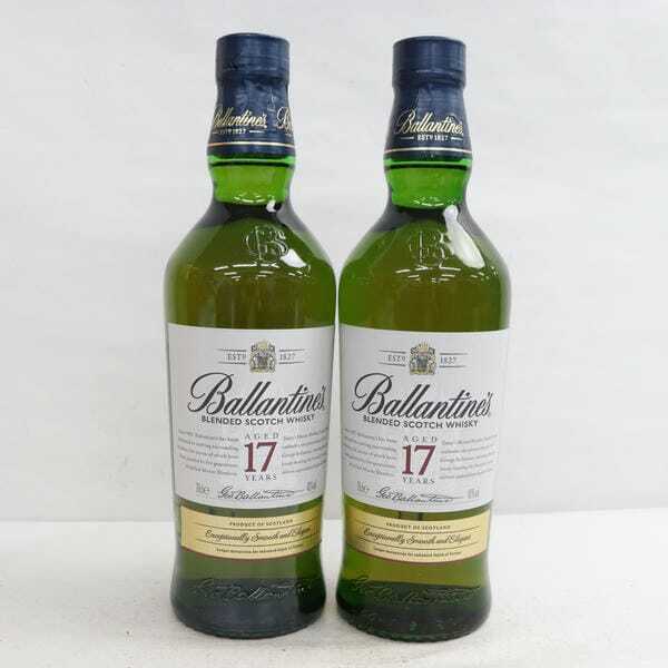 【2本セット】Ballantines（バランタイン）17年 40％ 700ml T24H050093