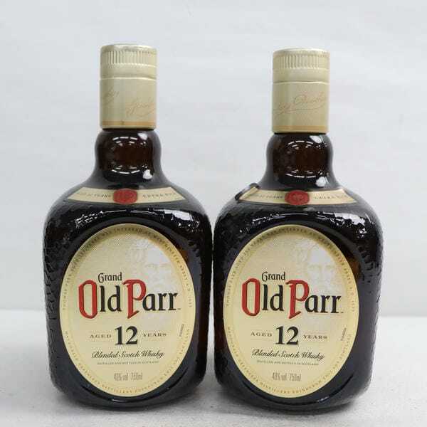 1円~【2本セット】Grand Old Parr（グランド オールド パー）12年 40％ 750ml T24H050100