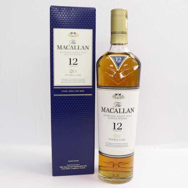 1円~MACALLAN（マッカラン）12年 ダブルカスク 40％ 700ml Y24H150004