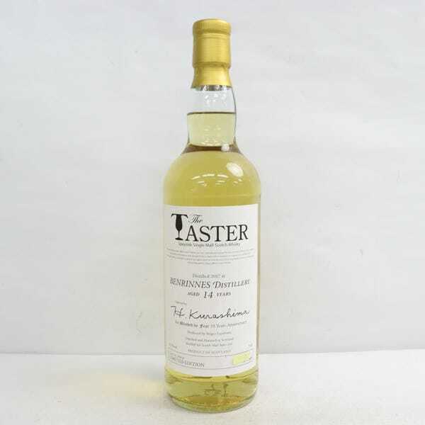 1円~The TASTER（ザ テイスター）ベンリネス 14年 2007 ホグスヘッド 52.7% 700ml X24H190005
