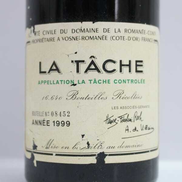 DRC LA TACHE（ラ ターシュ）1999 サントリー 13％ 750ml