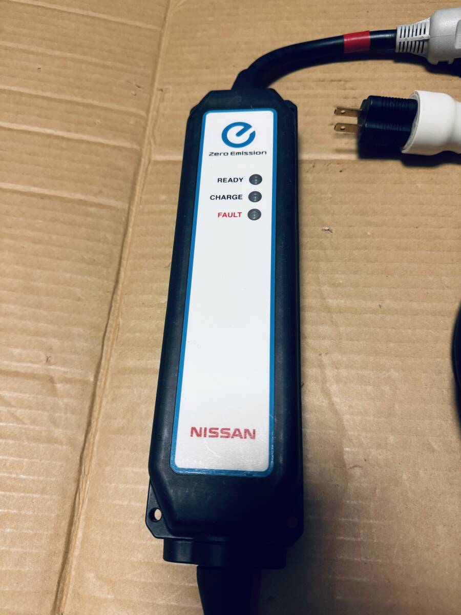 日産リーフ充電ケーブル7.5m 100V用コンセント付き 153|車 日産リーフ充電ケーブル7.5m 100V用コンセント付き 153|車