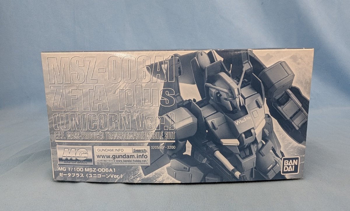 ◇□プラモデル 未組立 BANDAI バンダイ 1/100 MG MSZ-006A1 ◇□プラモデル 未組立 BANDAI バンダイ 1/100 MG MSZ-006A1