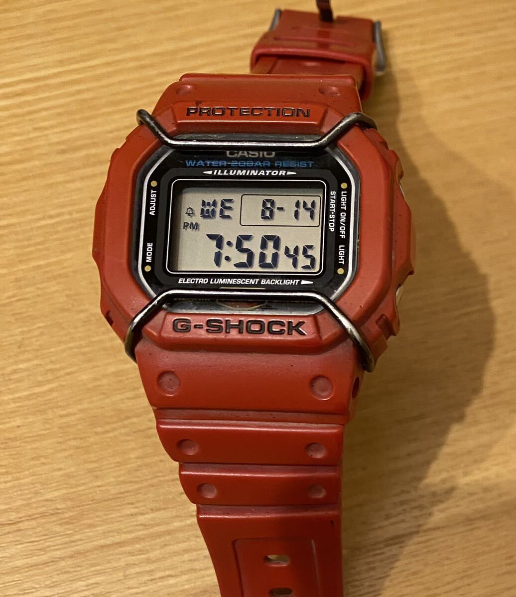 CASIO・カシオ・腕時計・G-SHOCK・Gショック・赤・DW-5600P