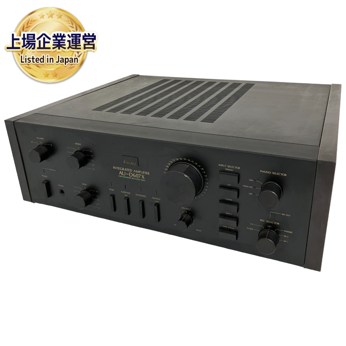 SANSUI AU-D607X プリメインアンプ 音響機材 サンスイ ジャンク SANSUI AU-D607X プリメインアンプ 音響機材 サンスイ ジャンク