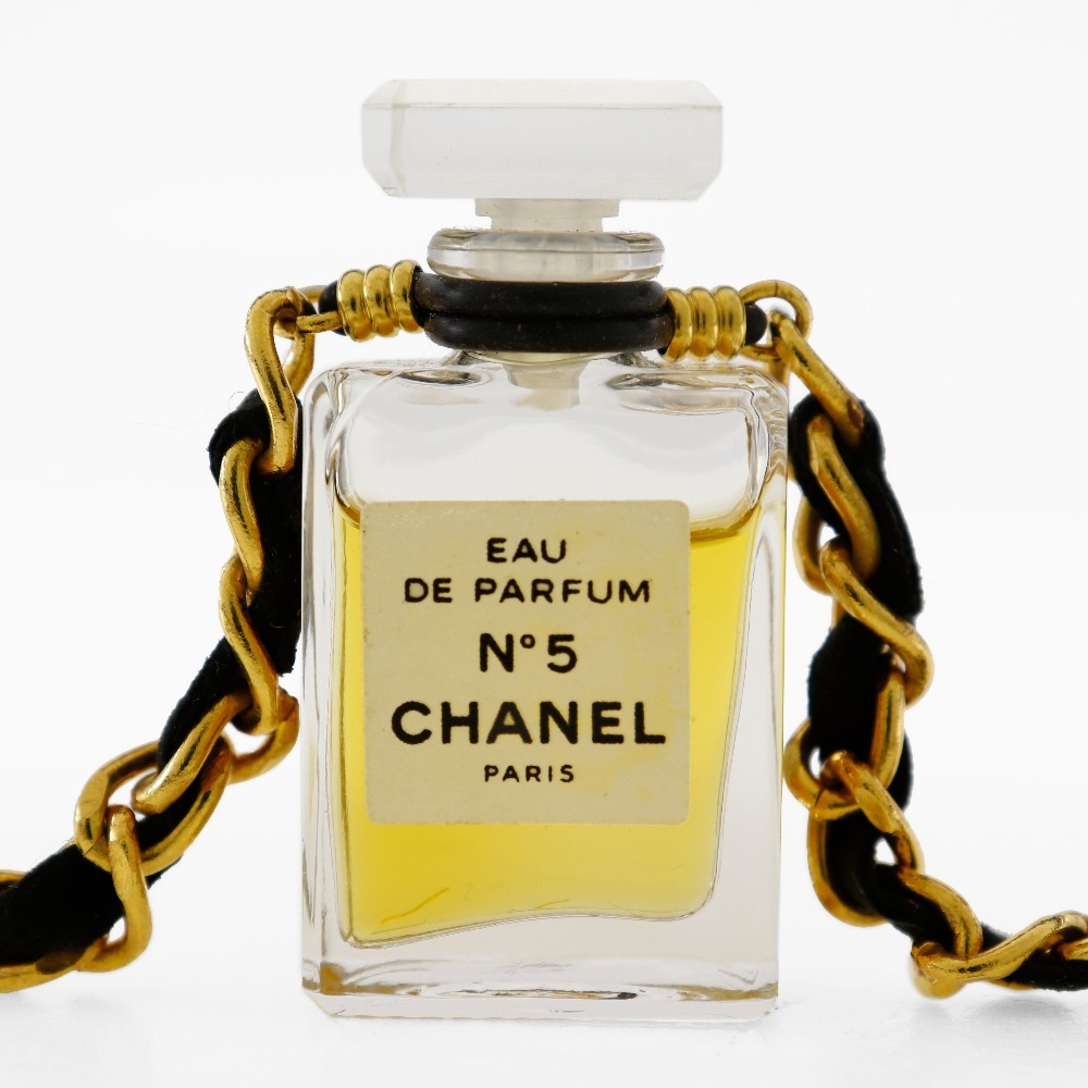 CHANEL シャネル パフュームボトル NO5 ネックレス 金メッキ 約55.5g レディース【I171624183】中古