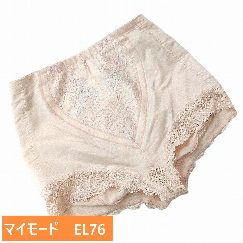 マルコ ショートガードル ELサイズ 相当　あこがれ　マイモード ピンク オーダー品　補正 補整（　EL-76　Q-82　）ガードル　大きいサイズ