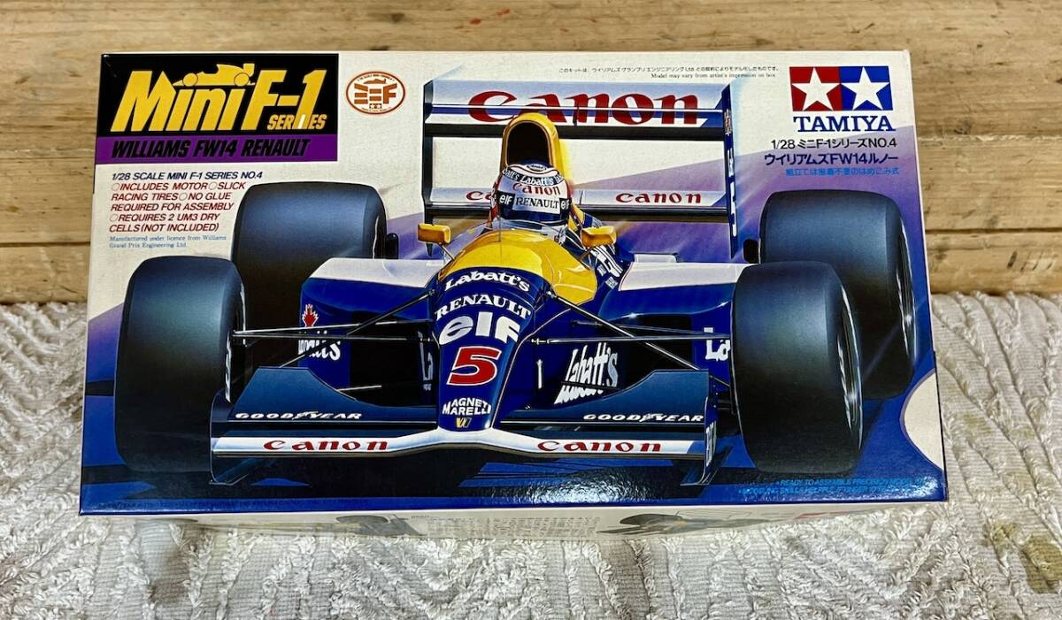 タミヤ TAMIYA ウィリアムズ WILLIAMS fw14 ルノー ジャンク Yahoo!オークション - タミヤ MINI F-1シリーズ ウィリアムズ