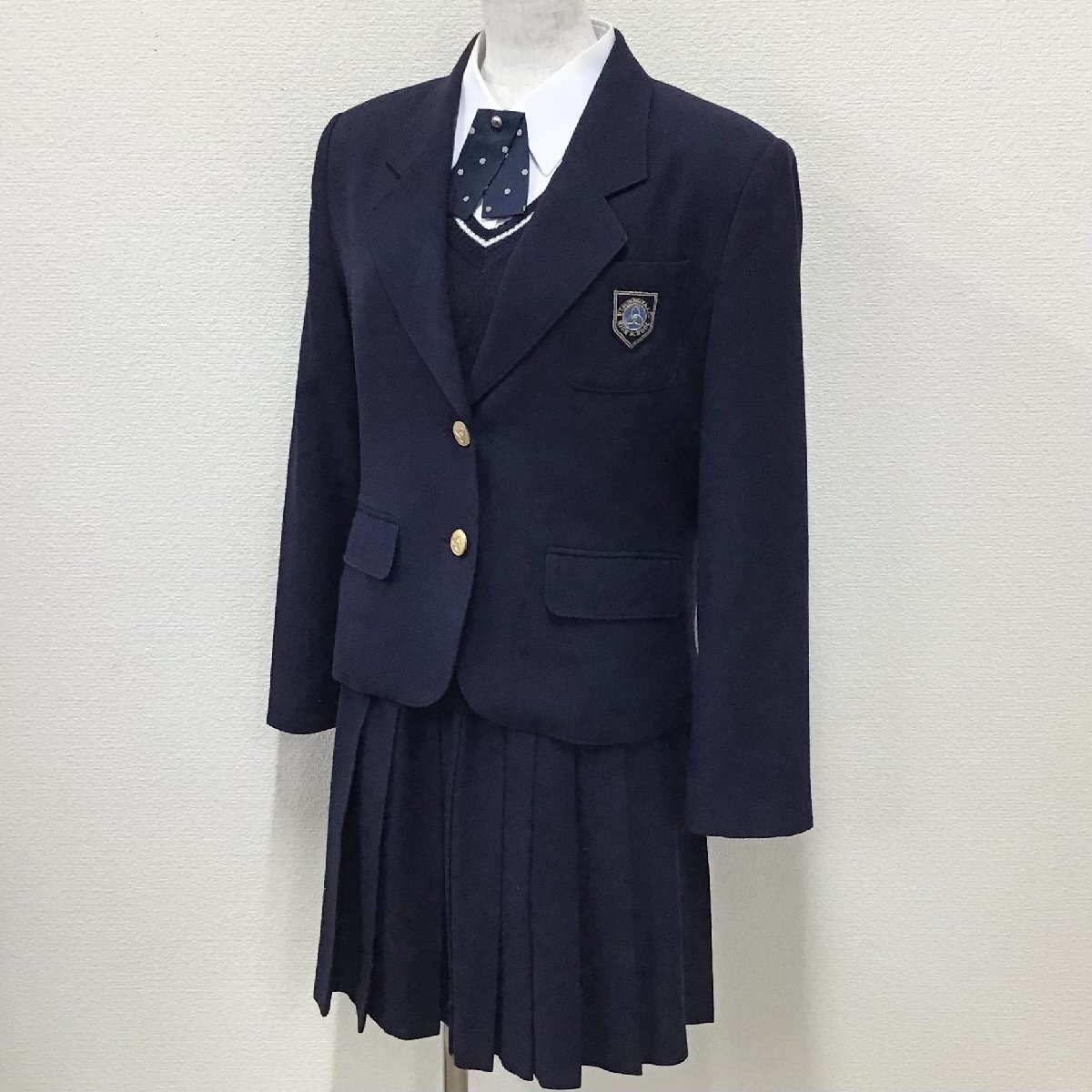 O818/T457(中古)栃木県 宇都宮短期大学附属高校 女子制服5点 O818/T457(中古)栃木県 宇都宮短期大学附属高校 女子制服5点