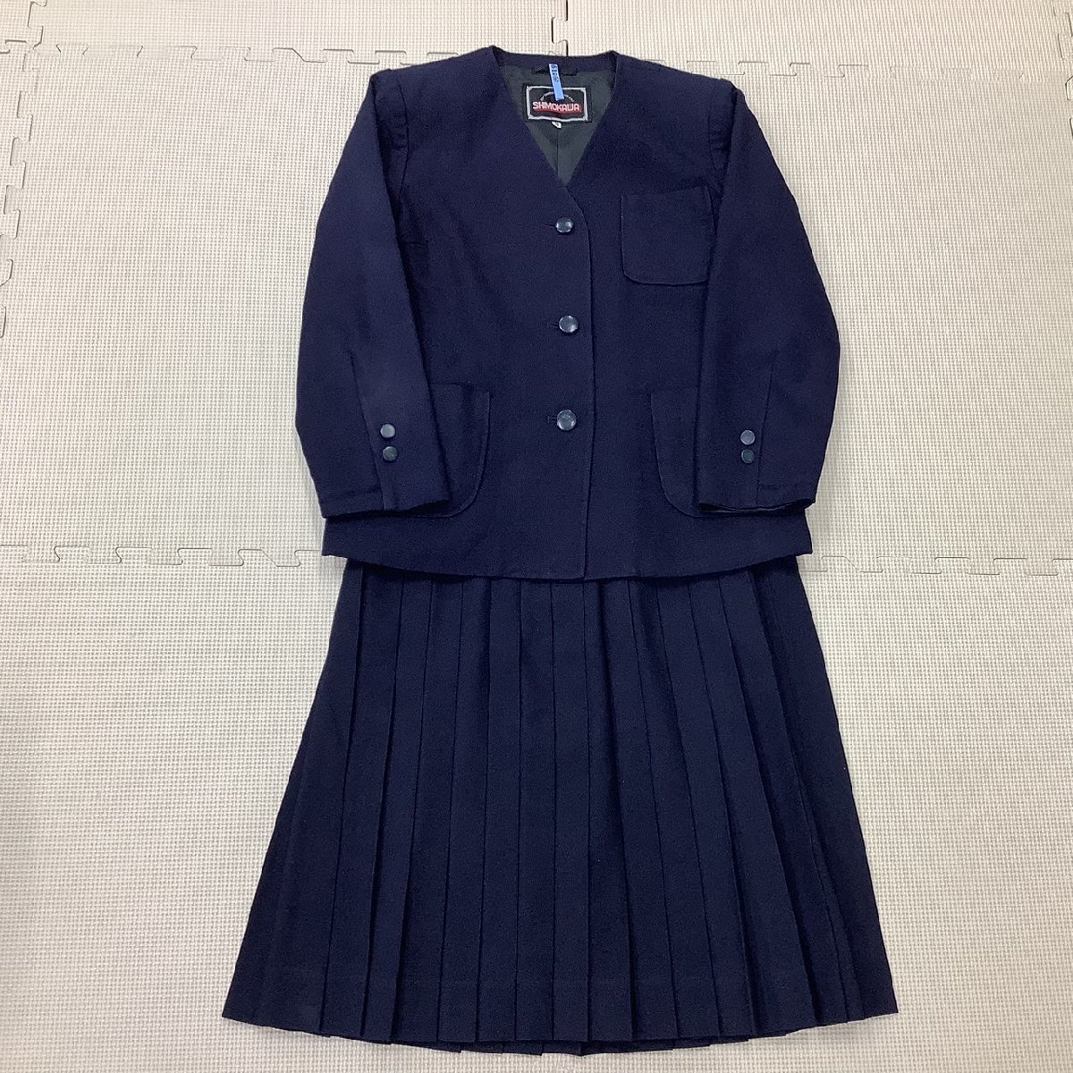 中古】広島県 尾道北高等学校 女子制服 3点 (セーラー服