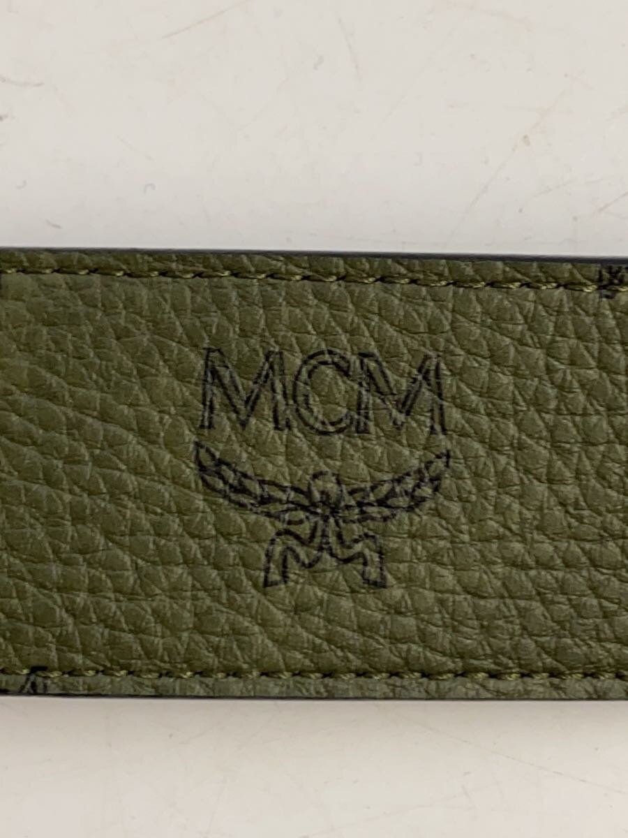 MCM◇Sea Turtle/リバーシブル/ベルト/レザー/カーキ/メンズ MCM◇Sea Turtle/リバーシブル/ベルト/レザー/カーキ/メンズ