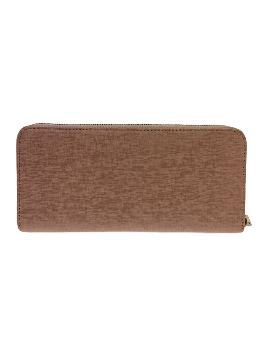 FURLA◇長財布/ピンク/レディース/ラウンドジップ/金具ロゴ FURLA◇長財布/ピンク/レディース/ラウンドジップ/金具ロゴ