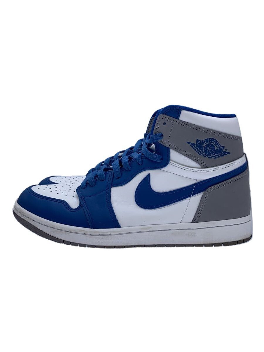 NIKE◆AIR JORDAN 1 RETRO HIGH OG/ハイカットスニーカー/28cm/BLU/DZ5485-410