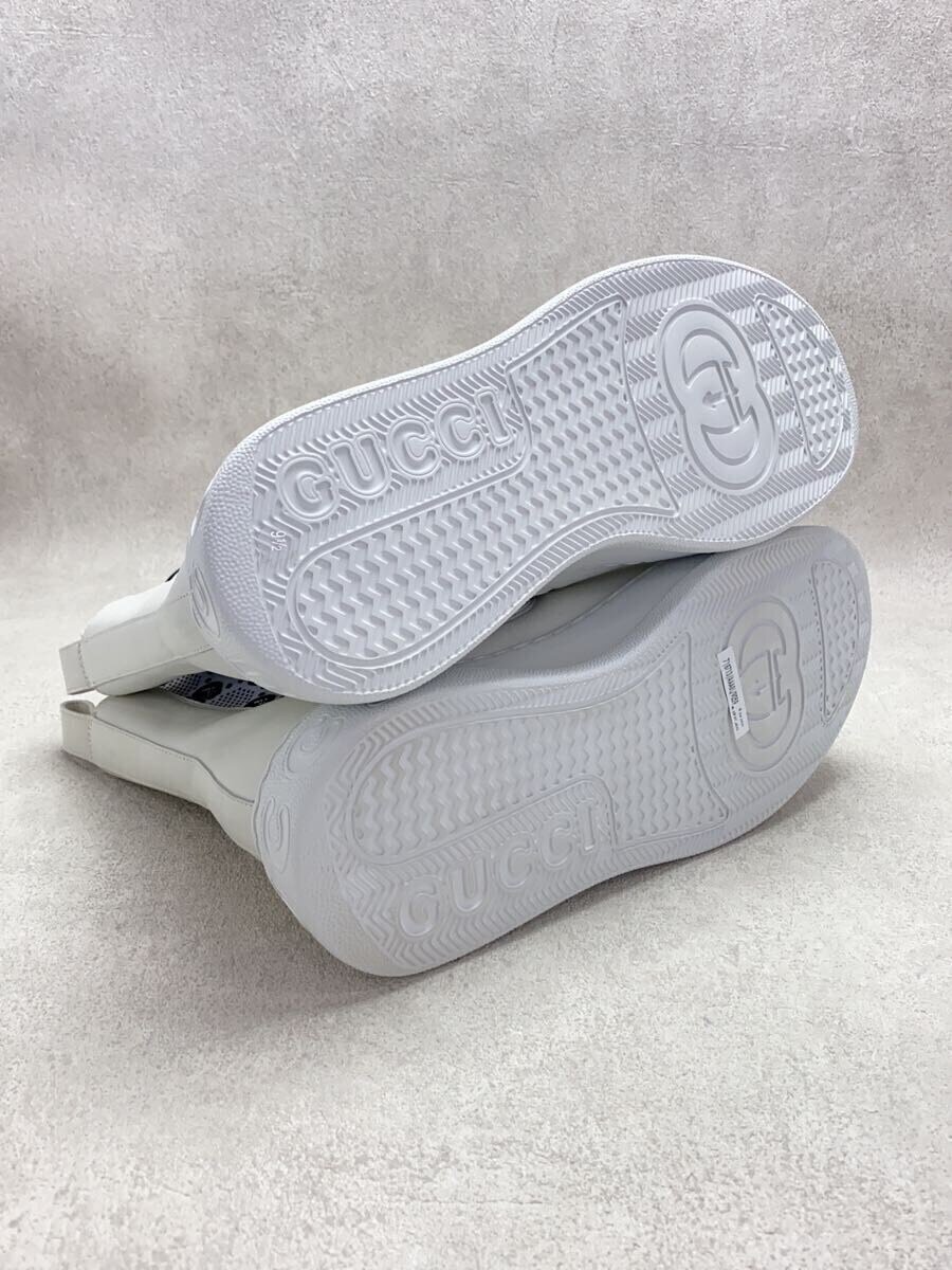 GUCCI* ботинки /US9.5/WHT/118713