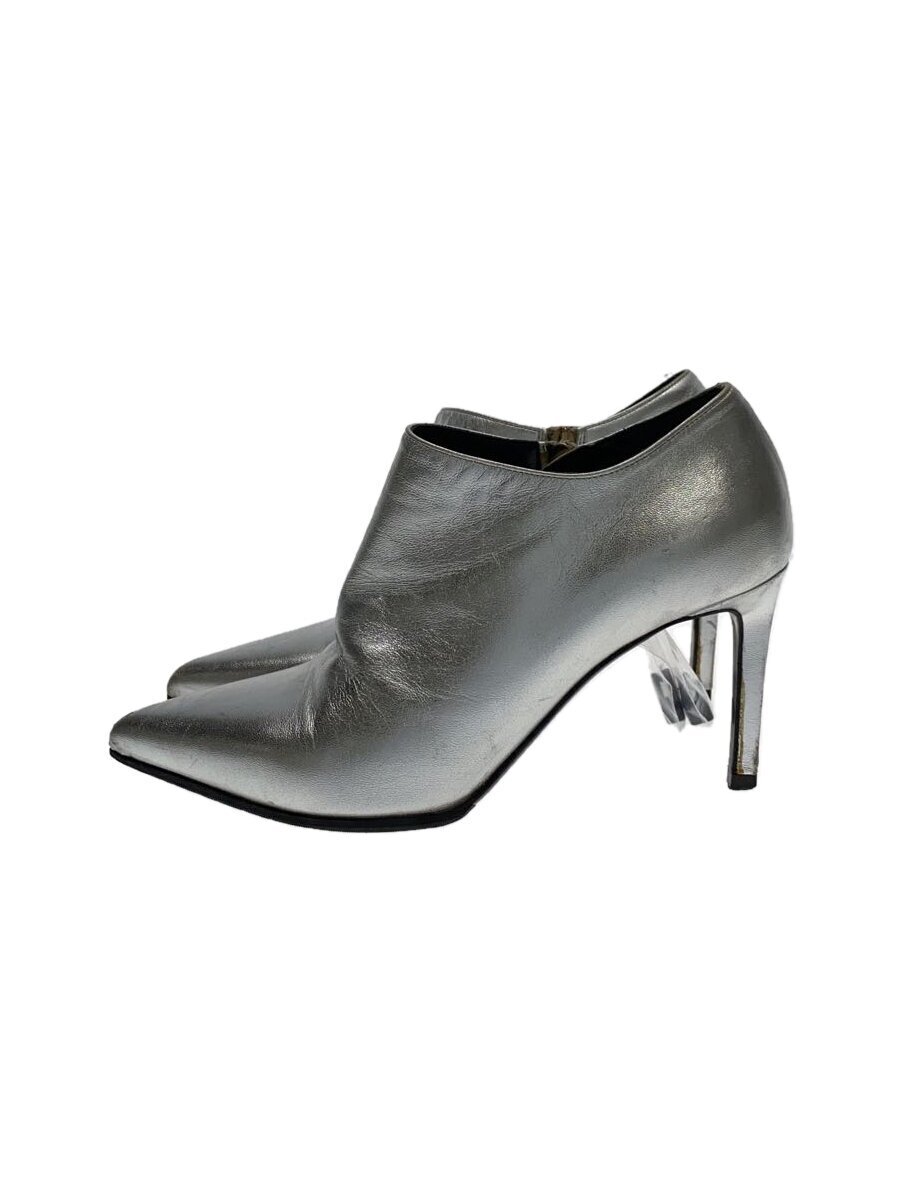 SAINT LAURENT◆ショートブーツ/35/シルバー/315559