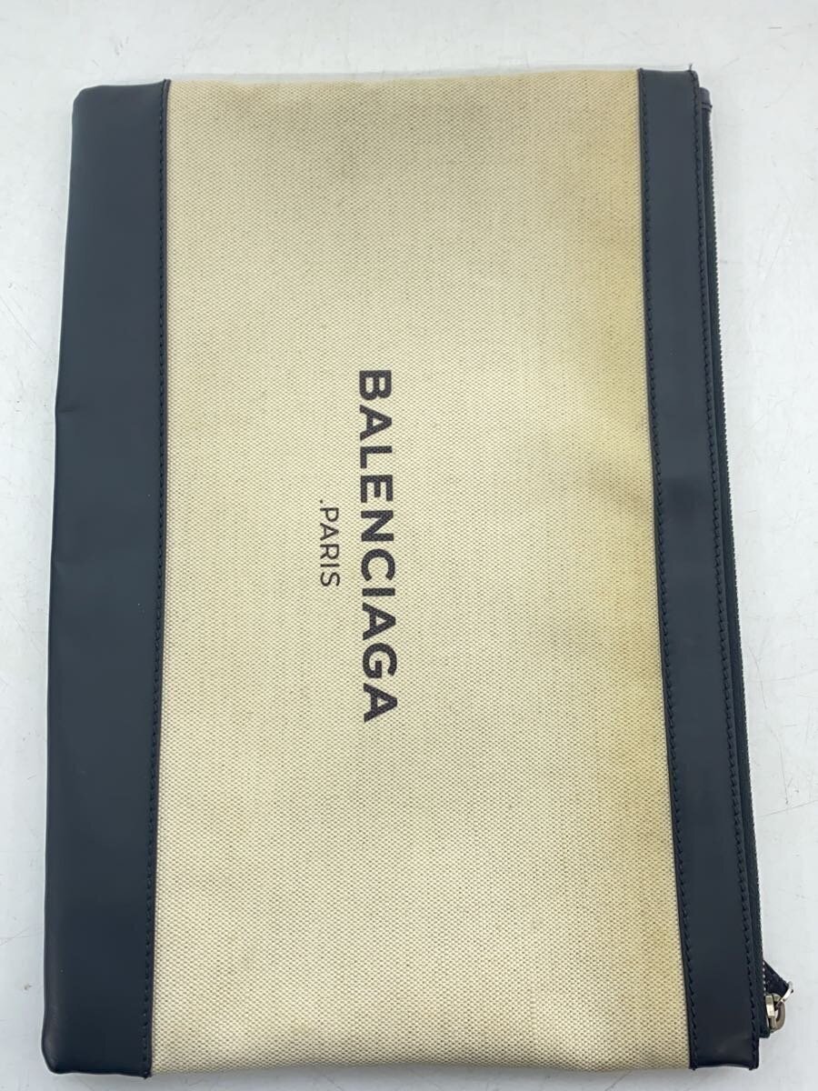 BALENCIAGA◇クラッチバッグ/-/CRM/373840 - ポシェット BALENCIAGA◇クラッチバッグ/-/CRM/373840 - ポシェット