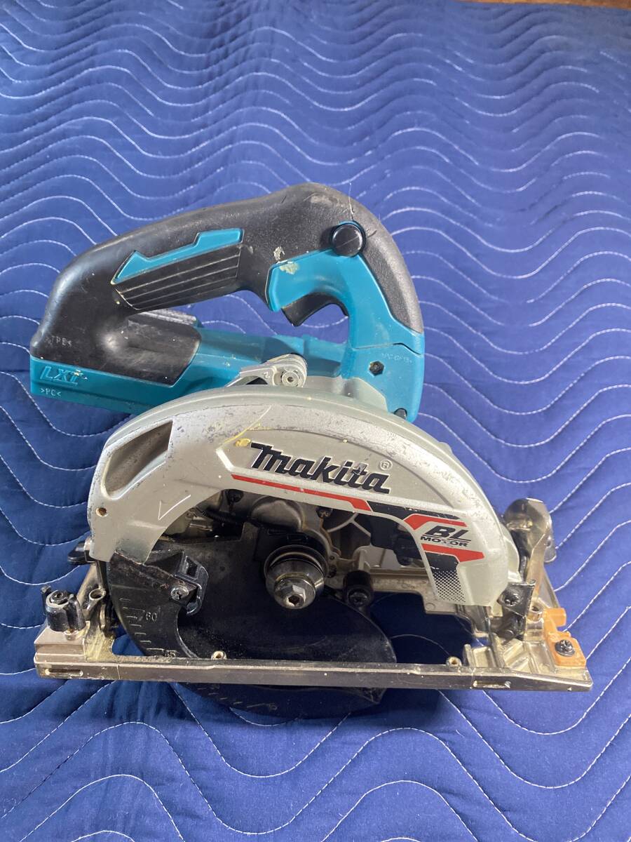 1円〜中古動作品ですがプチジャンク マキタ 充電式マルノコ モデル HS631D本体のみ 18V BL MOTOR 165mm 検)ハイコーキ MAX リョービ 