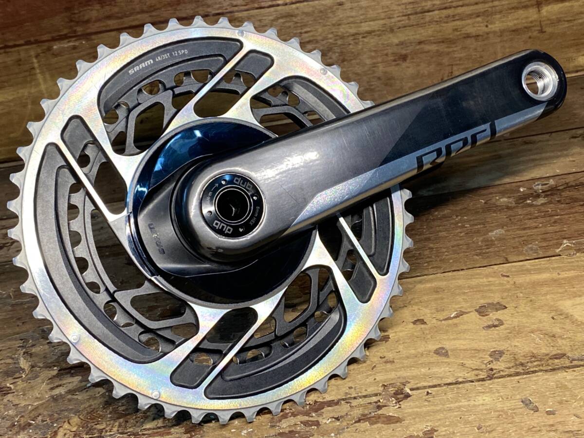 スーパーセール 半額 SRAM HY340 スラム クランクセット 2x12s 48/35T 172.5mm AXS RED クランク