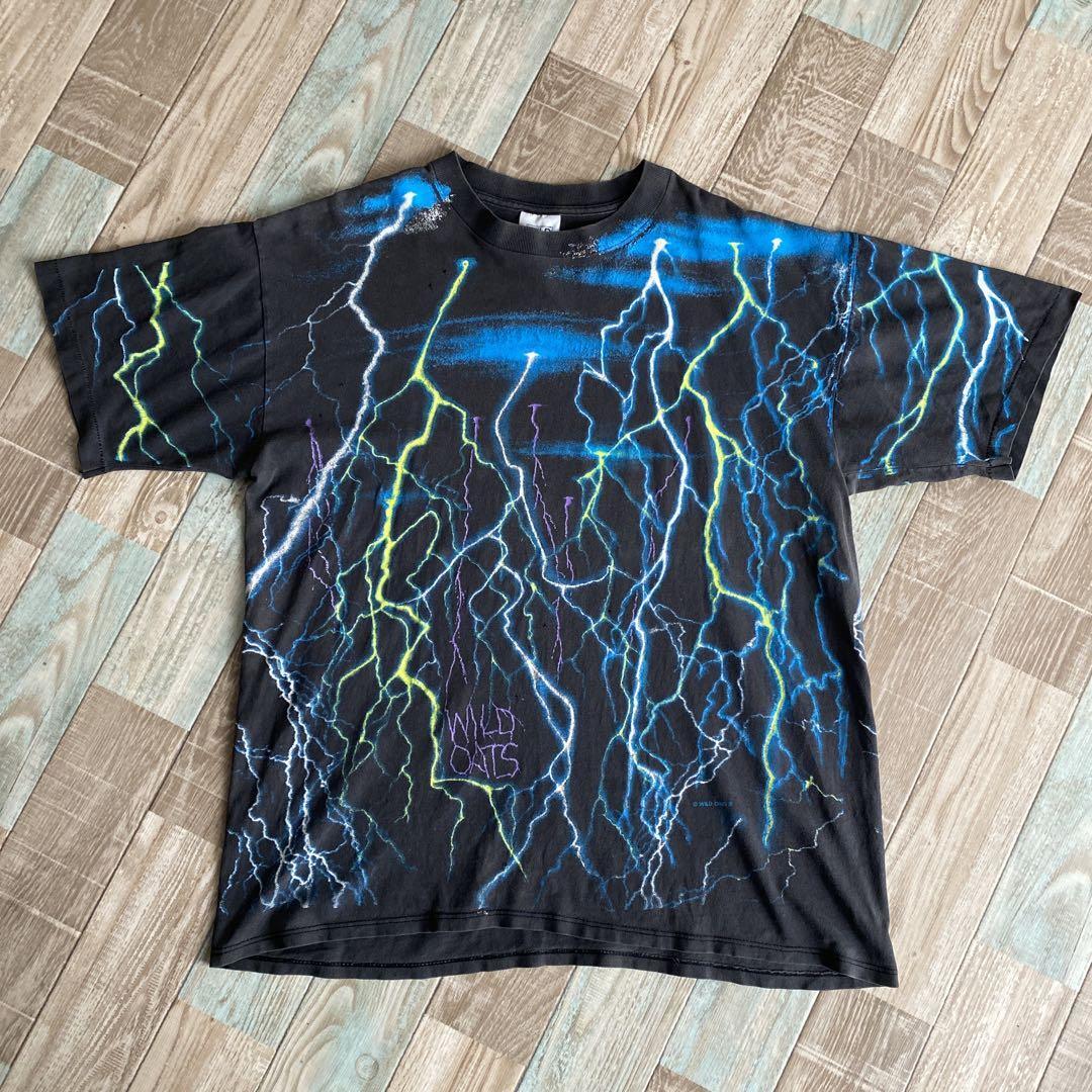 90s ビンテージ USA製 WILD OATS ワイルド オーツ LIGHTNING 90s ビンテージ USA製 WILD OATS ワイルド オーツ LIGHTNING
