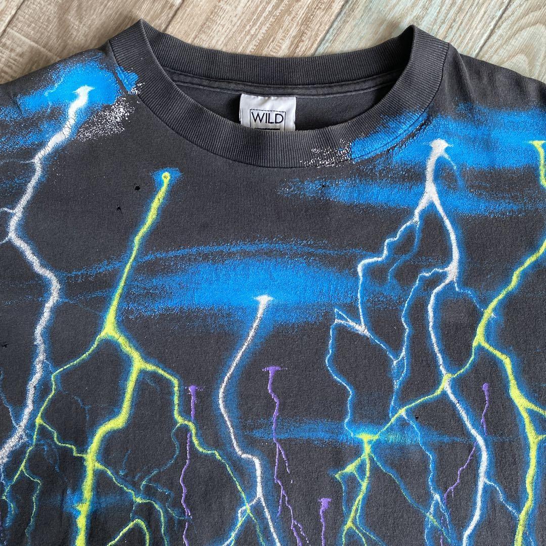 90s ビンテージ USA製 WILD OATS ワイルド オーツ LIGHTNING 90s ビンテージ USA製 WILD OATS ワイルド オーツ LIGHTNING