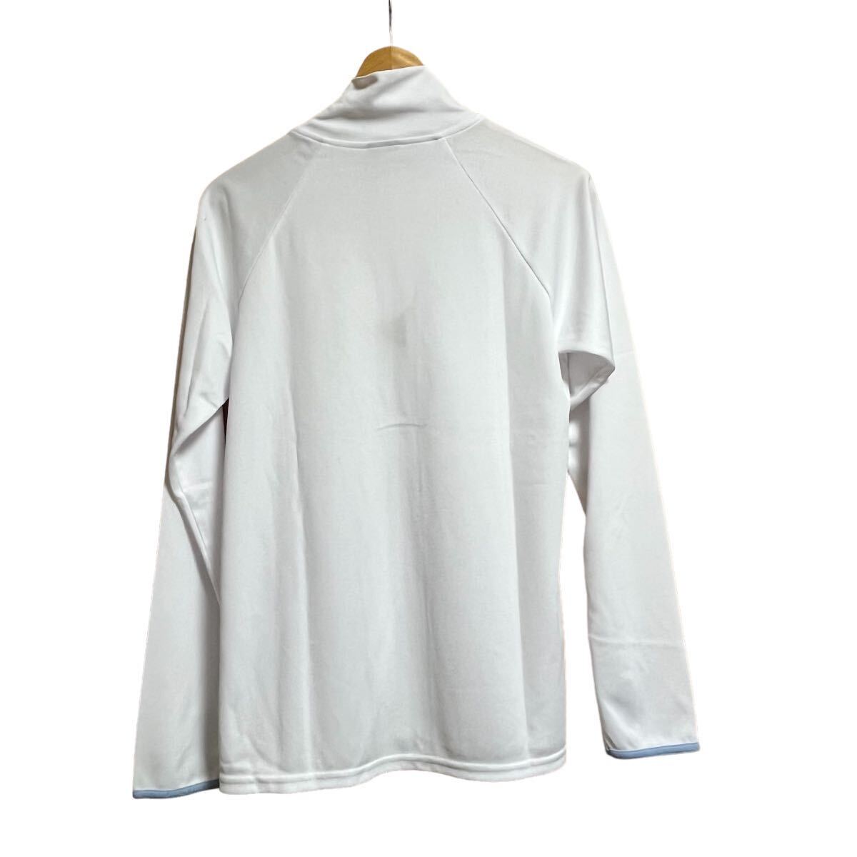 【新品】オーシャンパシフィック OP Ocean Pacific レディース ラッシュガード 水陸両用 水著 ホワイト 白 UVカット 長袖 L