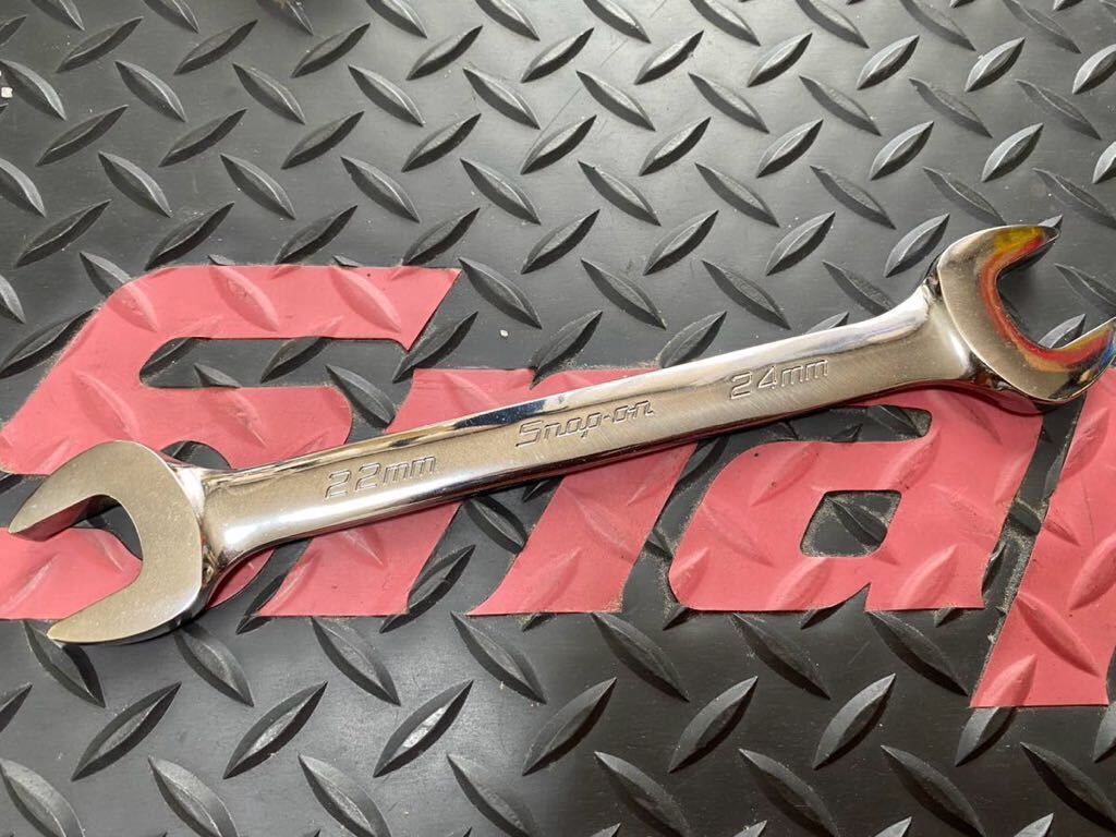 即決 スナップオン Snap-on オープンエンドレンチ VOM2224B