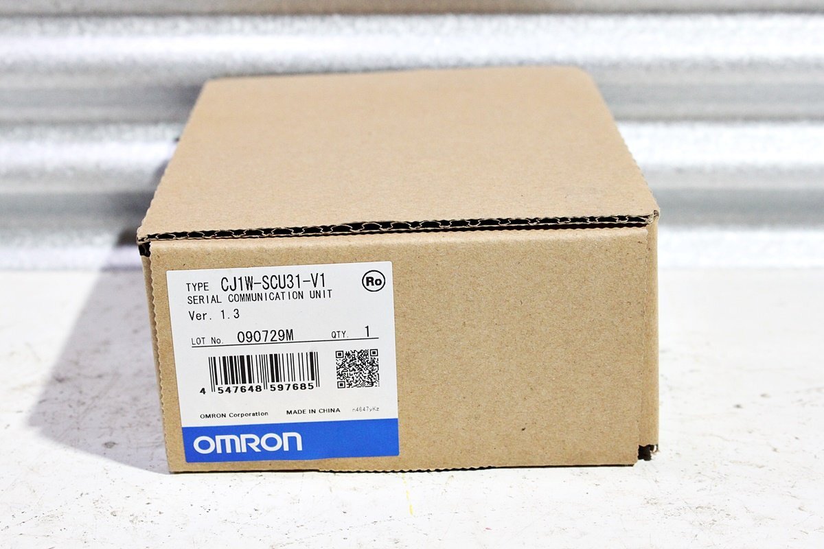 【未使用】OMRON オムロン シリアルコミュニケーションユニット CJ1W-SCU31-V1