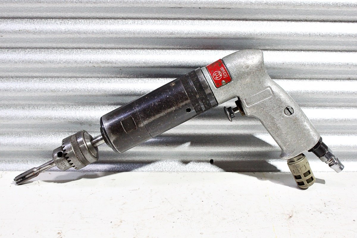 【中古】URYU 瓜生製作所 エアタッパ UT-60-07 エアドリル ピストルタイプ