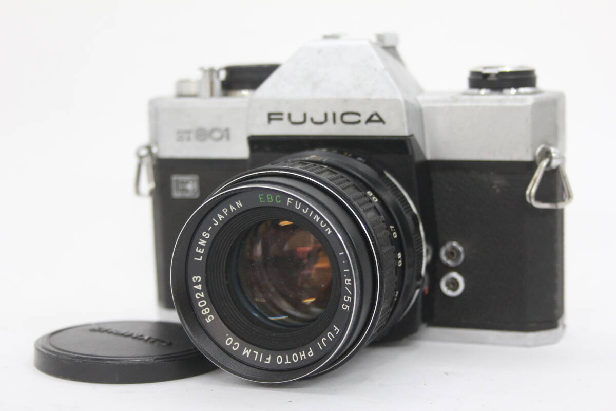 Y1732 フジカ FUJICA ST 801 EBC FUJINON 55mm F1.8 ボディレンズセット ジャンク