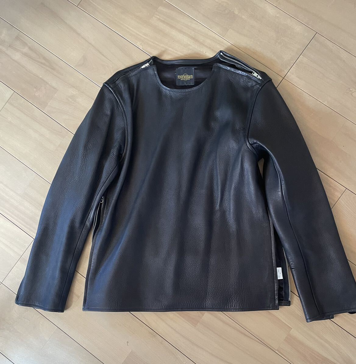 FINE CREEK & CO 黒 レザージャケット サイズ42