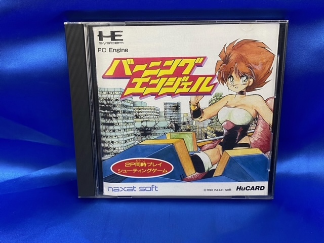中古品　バーニングエンジェル　PCエンジンHuカードソフト　中古