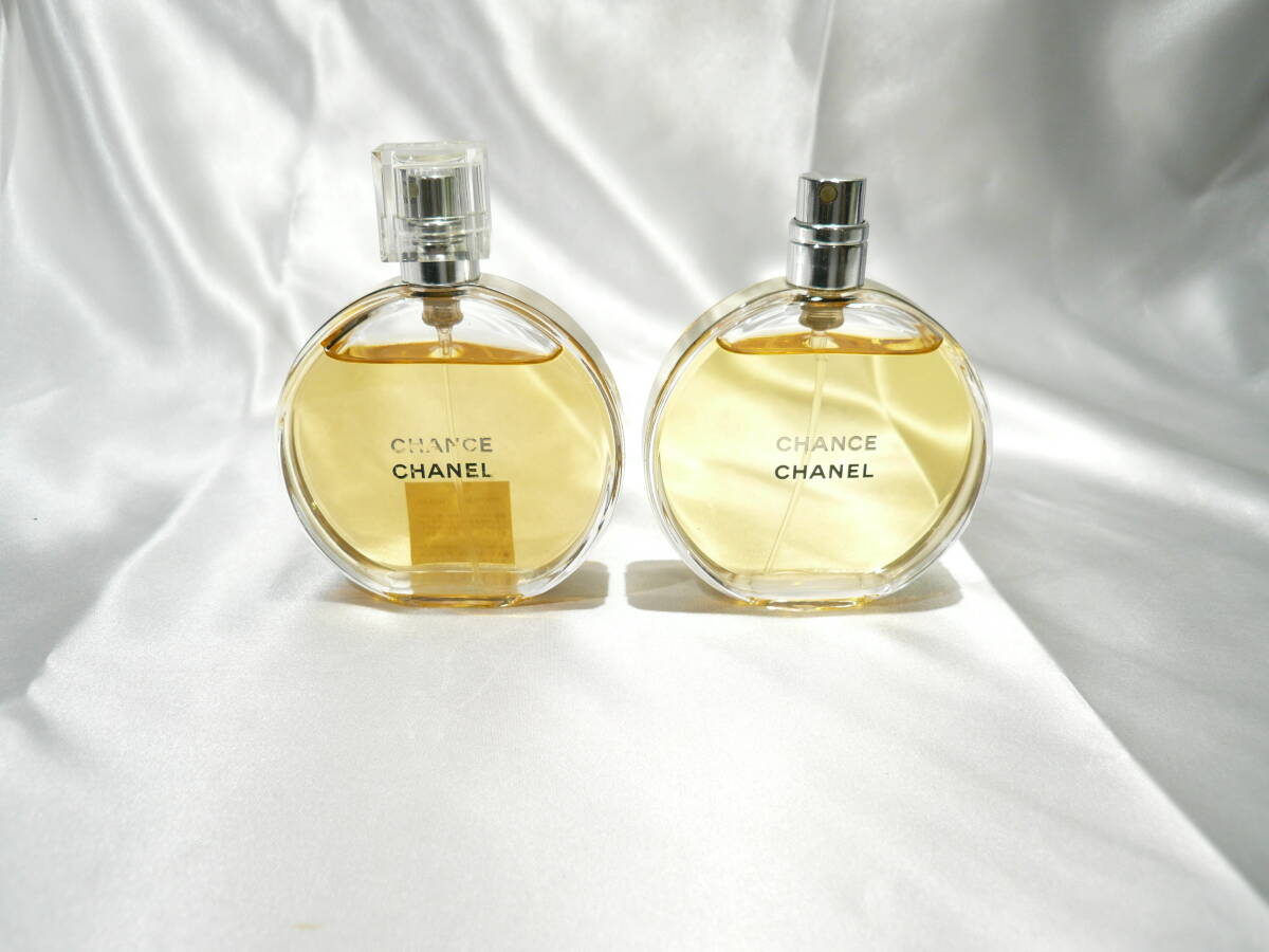 ☆CHANEL シャネル チャンス オードトワレ 50ml 使用品 2本セット ☆