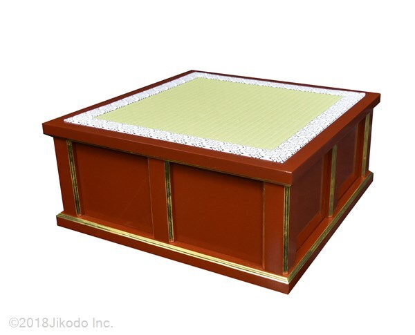 寺院仏具】金具付き 幅広角型春日厨子 黒塗り 高さ75センチ 国内 寺院仏具】金具付き 幅広角型春日厨子 黒塗り 高さ75センチ 国内