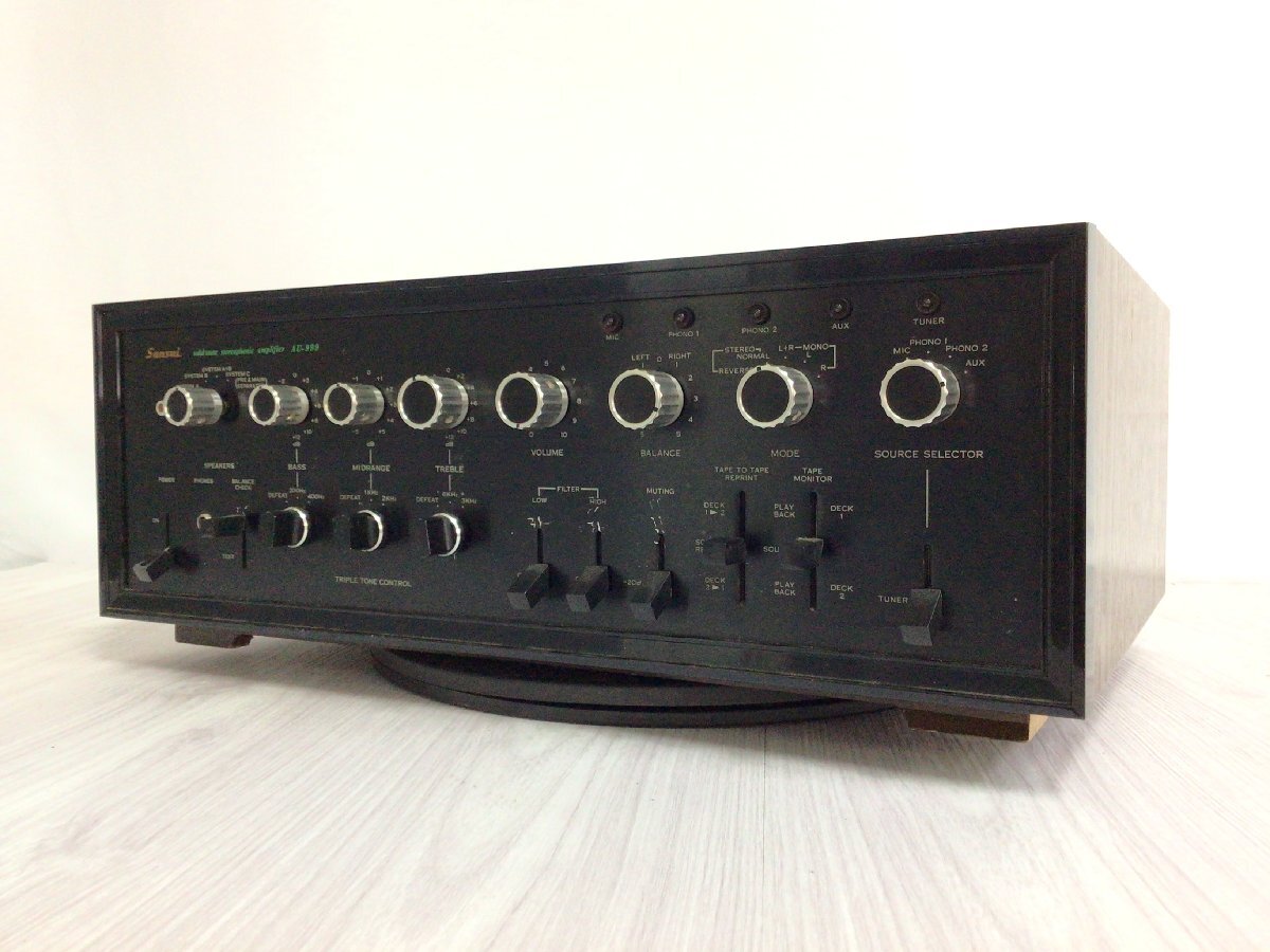 ◇ SANSUI サンスイ AU-999 アンプ 中古 現状品 230708E6280 ◇ SANSUI サンスイ AU-999 アンプ 中古 現状品 230708E6280