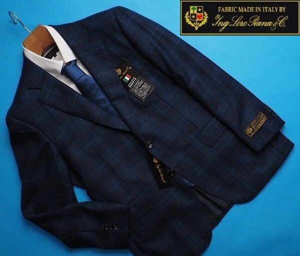 新品9.6万円 大手百貨店扱い 秋冬『Loro Piana ロロピアーナ DREAM TWEED 伊製生地』Super120S ウール100% ジャケットBB8茶(D) 3050670 新品9.6万円 大手百貨店扱い 秋冬『ロロピアーナ ZELANDER DREAM 伊製