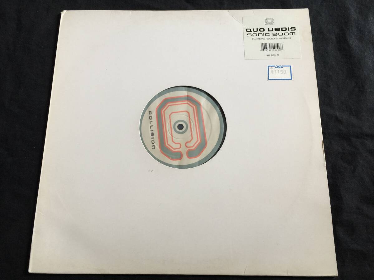 ★Quo Vadis / Sonic Boom (Life's Too Short) 12EP ★Qsag4★ Yomanda / Ingo Remix!