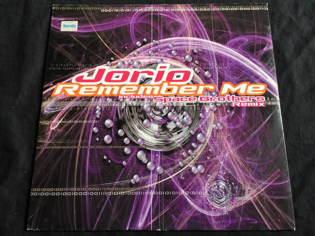 ★Jorio Featuring Cyberdiva / Remember Me12EP★Qsag6★ Wonderboy WBOY 021 / Space Brothers / Junior Vasquez Remix