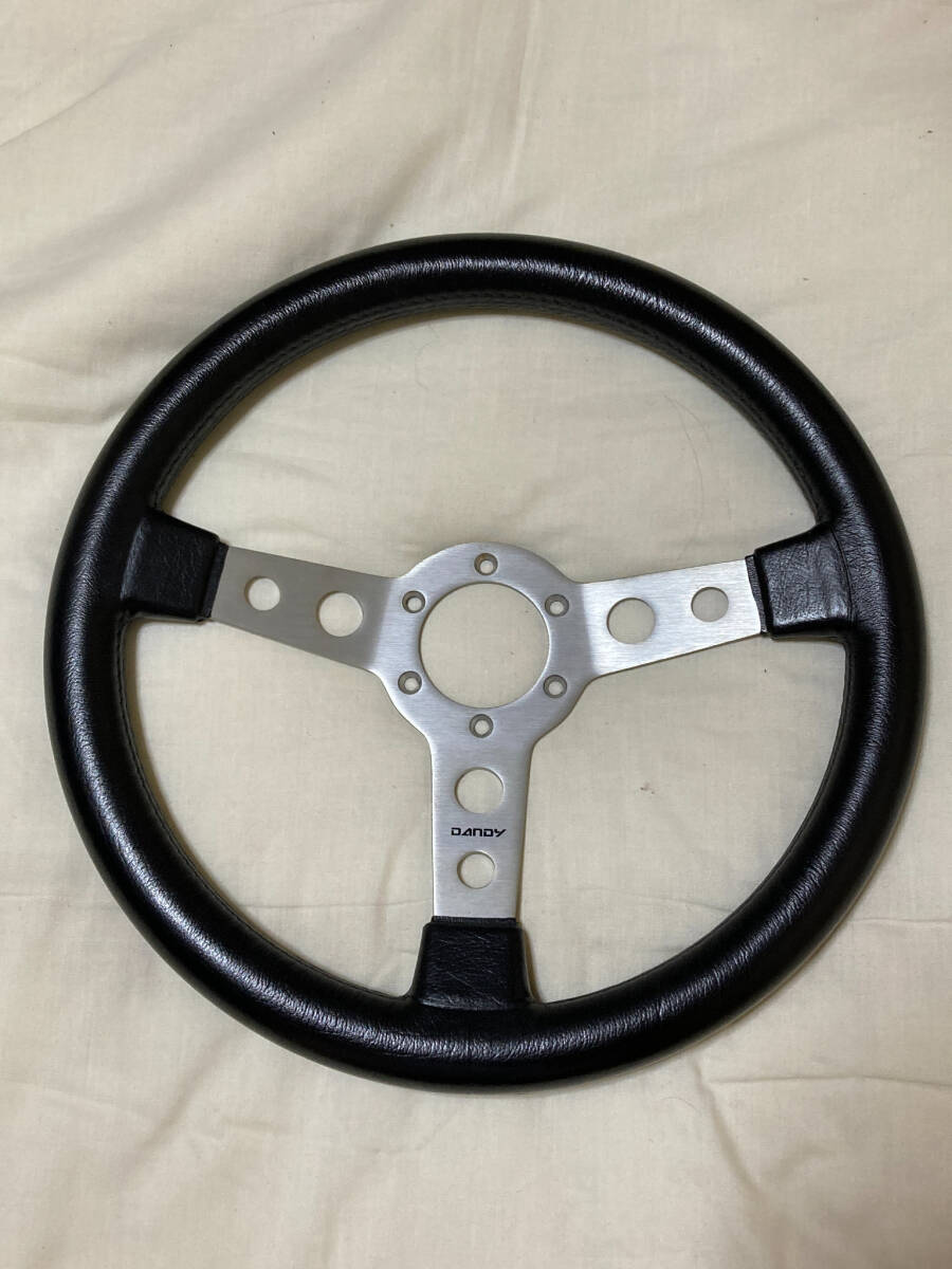 350mm3本スポーク・ステアリング（旧車・momo・ナルディ・当時物）
