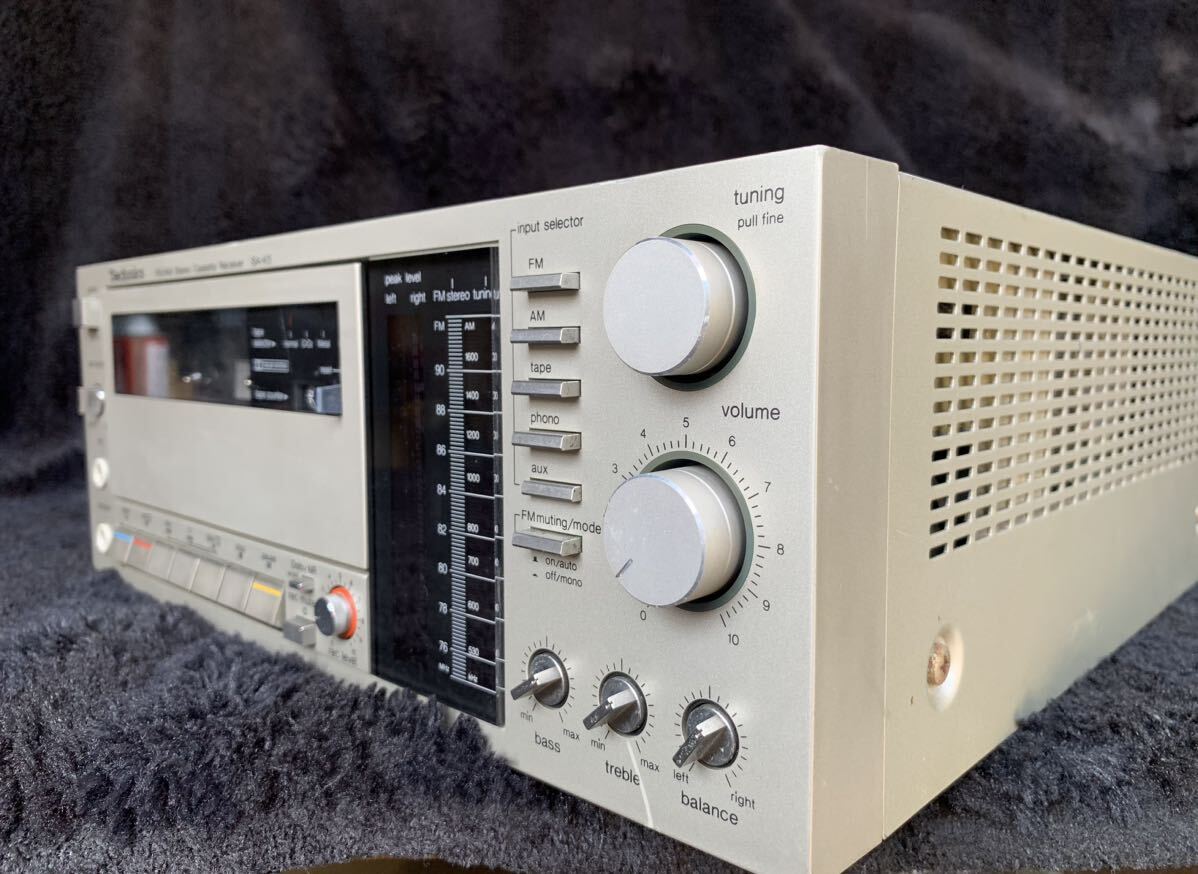 ☆希少 Technics カセットレシーバー SA-K5 テクニクス Used☆ ☆希少 Technics カセットレシーバー SA-K5 テクニクス Used☆