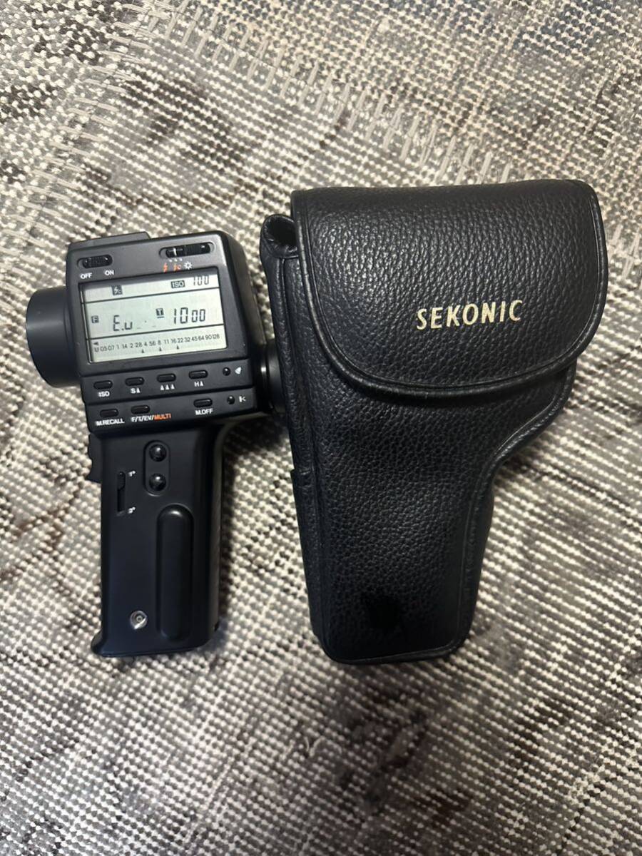 通電確認済み セコニックSEKONIC L-778 Dual Spot F