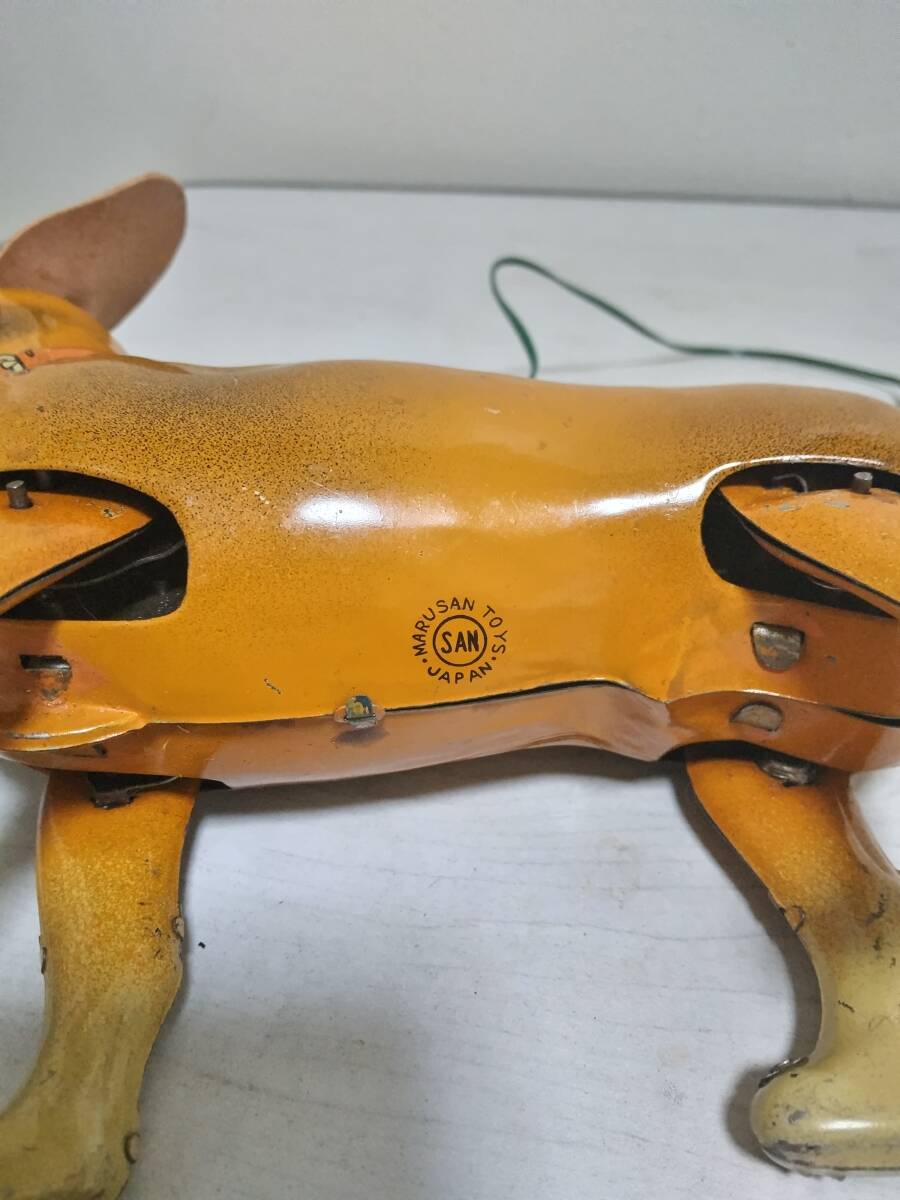 マルサン 大型ブルドッグ ブリキ・電動 完全動作品・パーツ欠品 マルサン 大型ブルドッグ ブリキ・電動 完全動作品・パーツ欠品