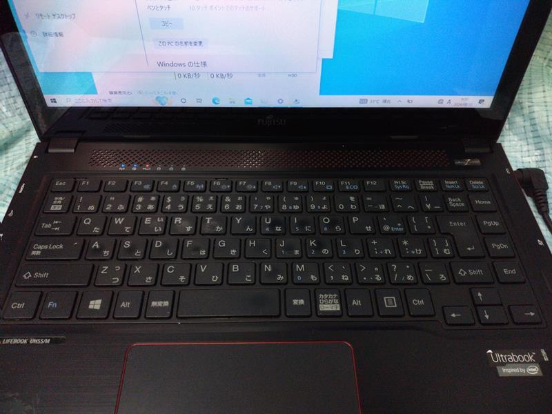 LIFEBOOK UH55/M (Core i5 4200 メモリ4G HDD:500G) X28