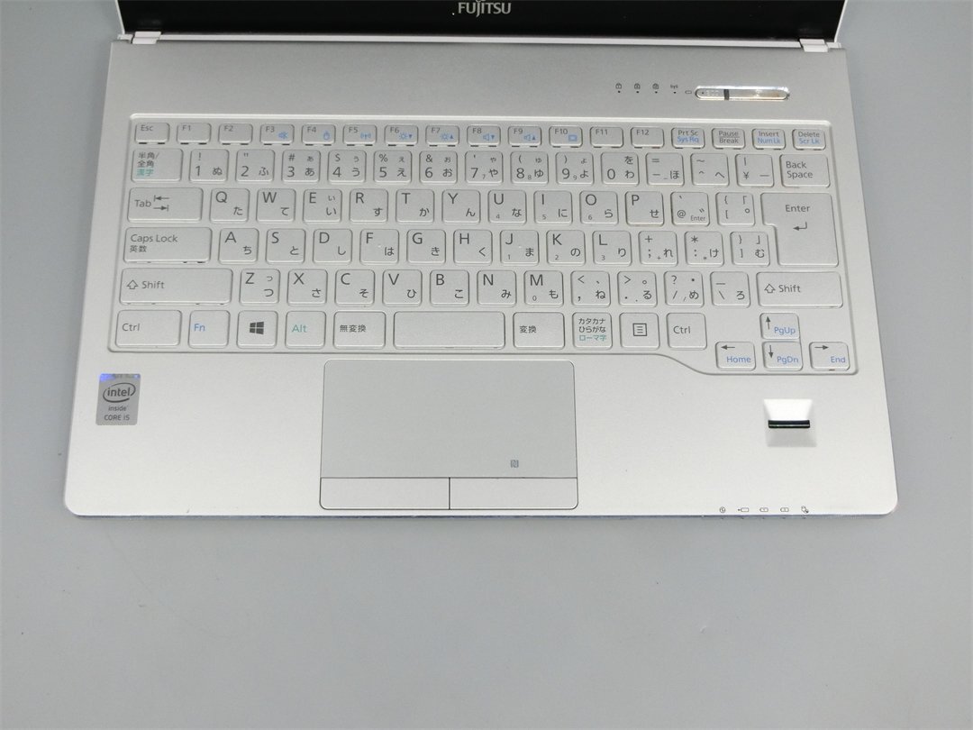 FUJITSU SH75/T / 第5世代i5-5200U /13.3インチ/ メモリ8G/ BIOSまで表示 / NOチェック詳細(xì)不明 / ノートPCパソコン/ジャンク品