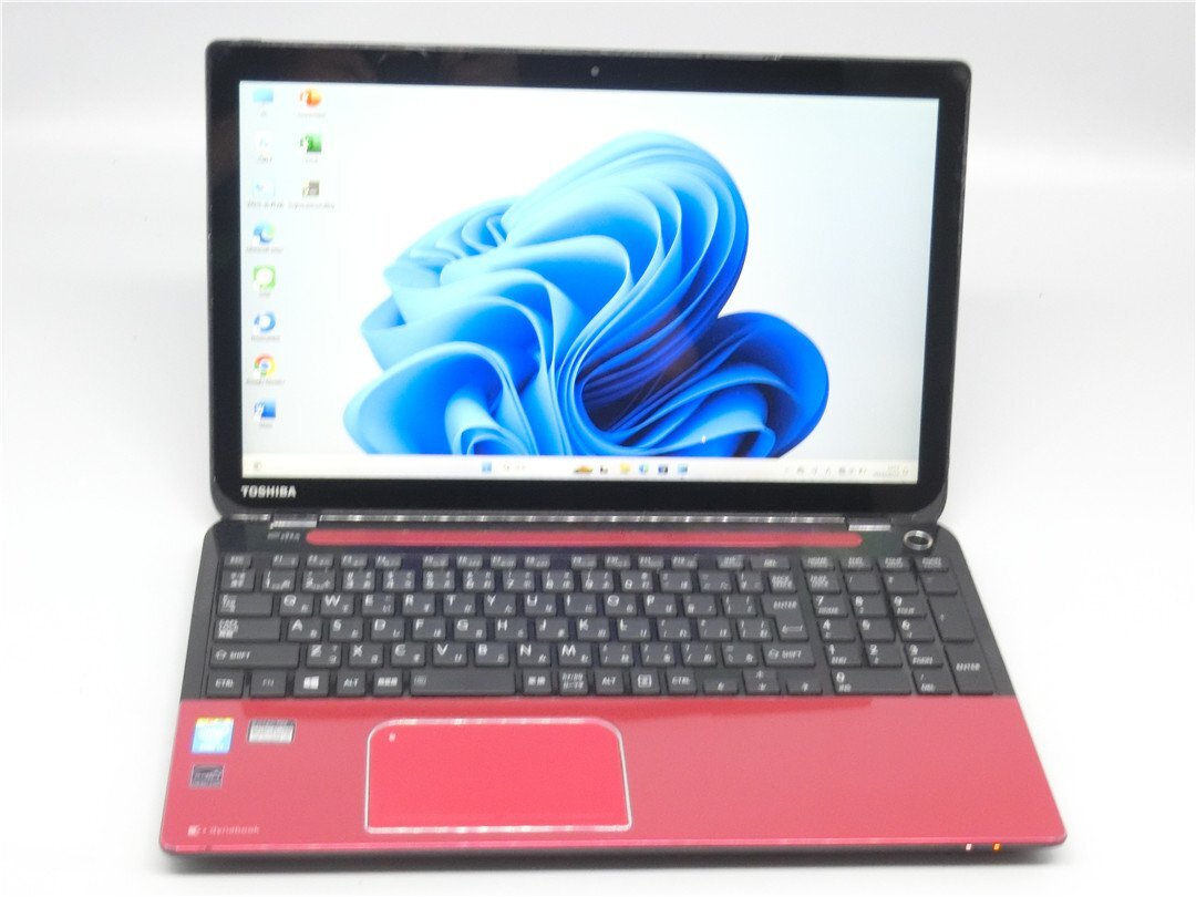 カメラ內(nèi)蔵/中古/15.6型タッチパネル/ノートPC/Win11Pro/SSD500/8GB/i7-4700MQ/TOSHIBA　T654/78LR　MS office2019　訳アリ品